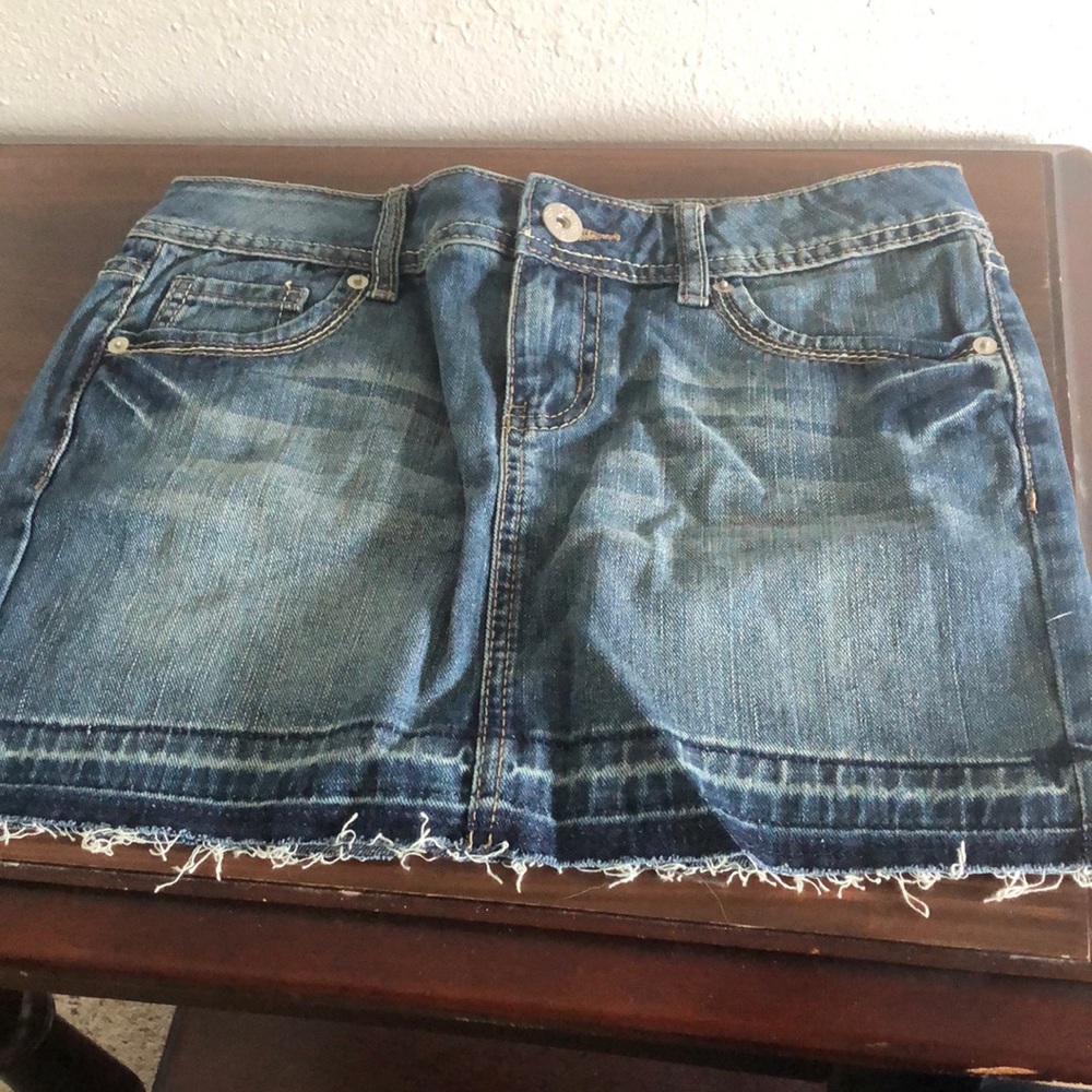 SO Jean skirt